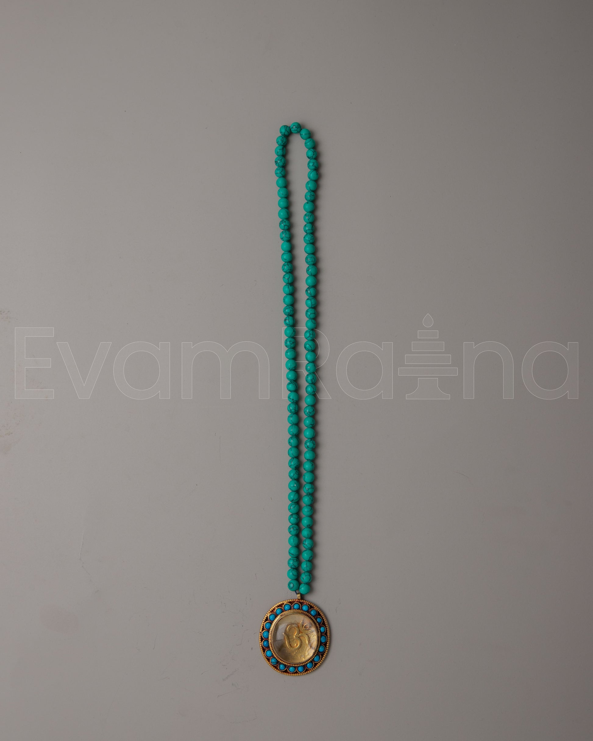 Copper Om Necklace