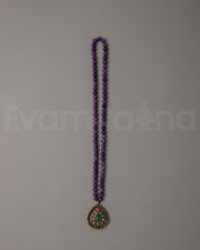 Amethyst Bead Necklace