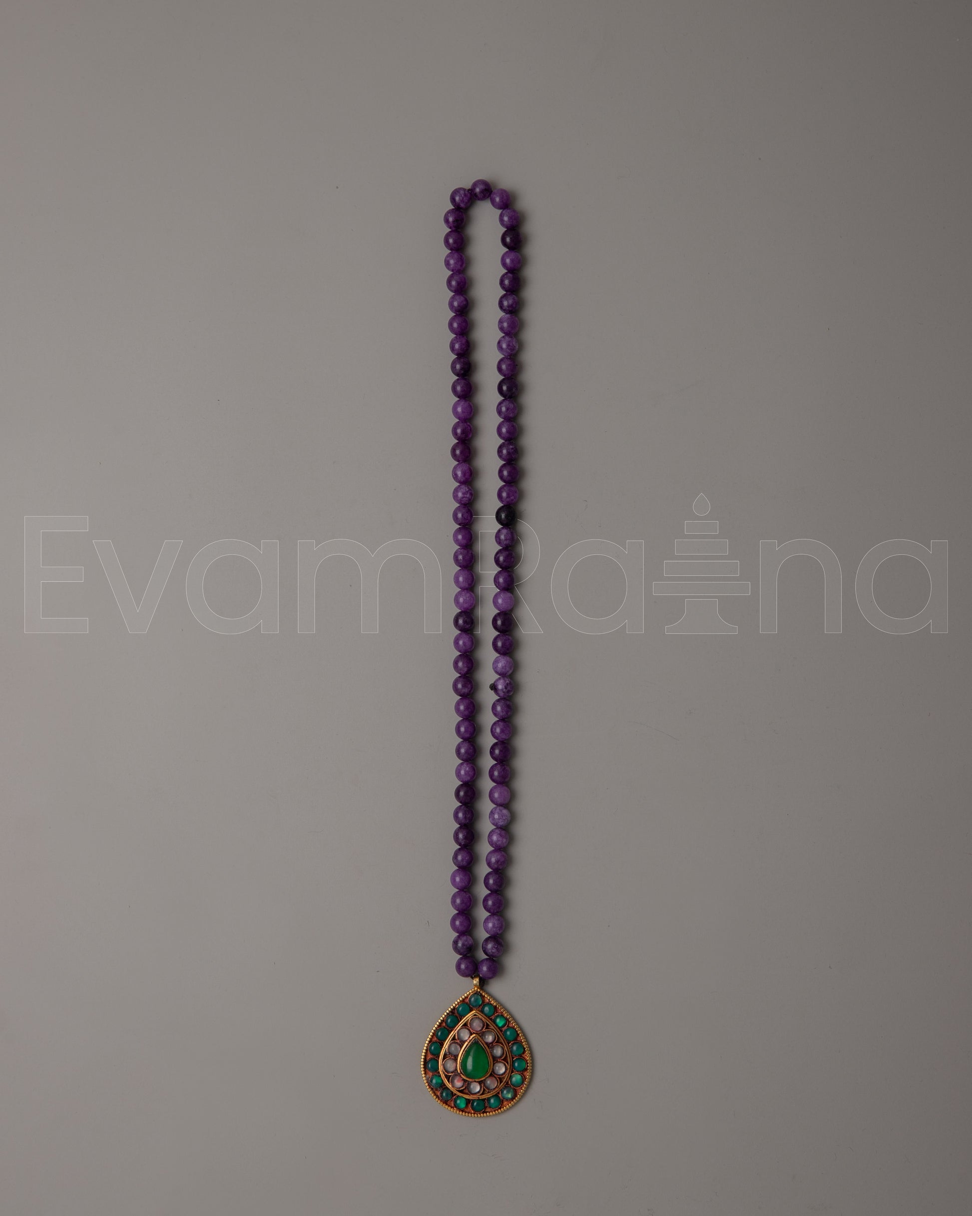 Amethyst Bead Necklace