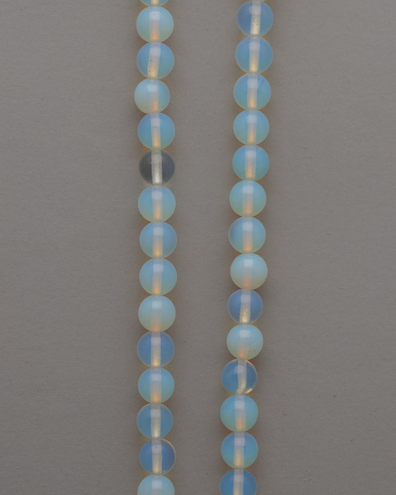 Moon Stone Mala Bead Necklace | Elevating Your Spiritual Connection and Inner Harmony