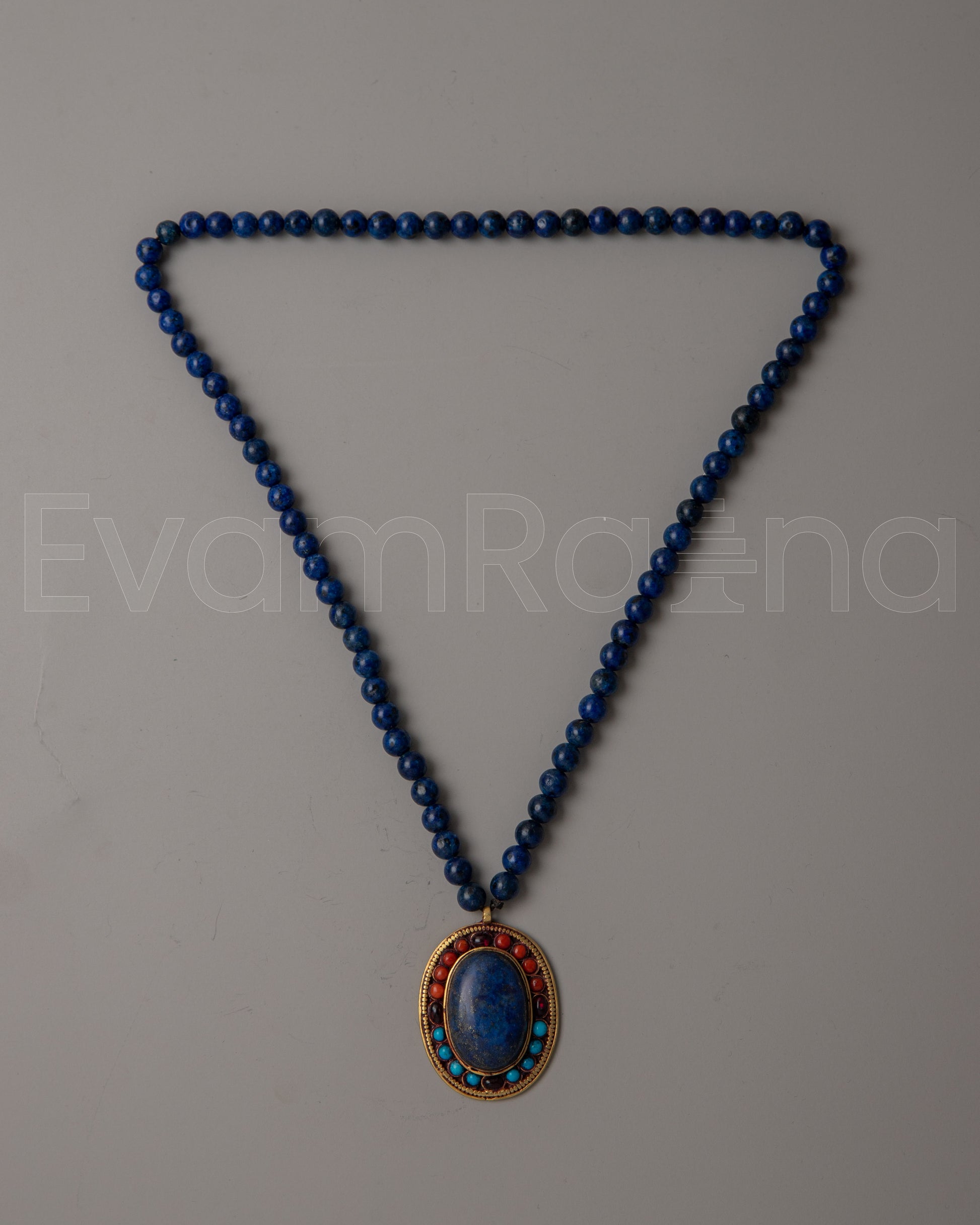 Lapis Lazuli Bead Necklace