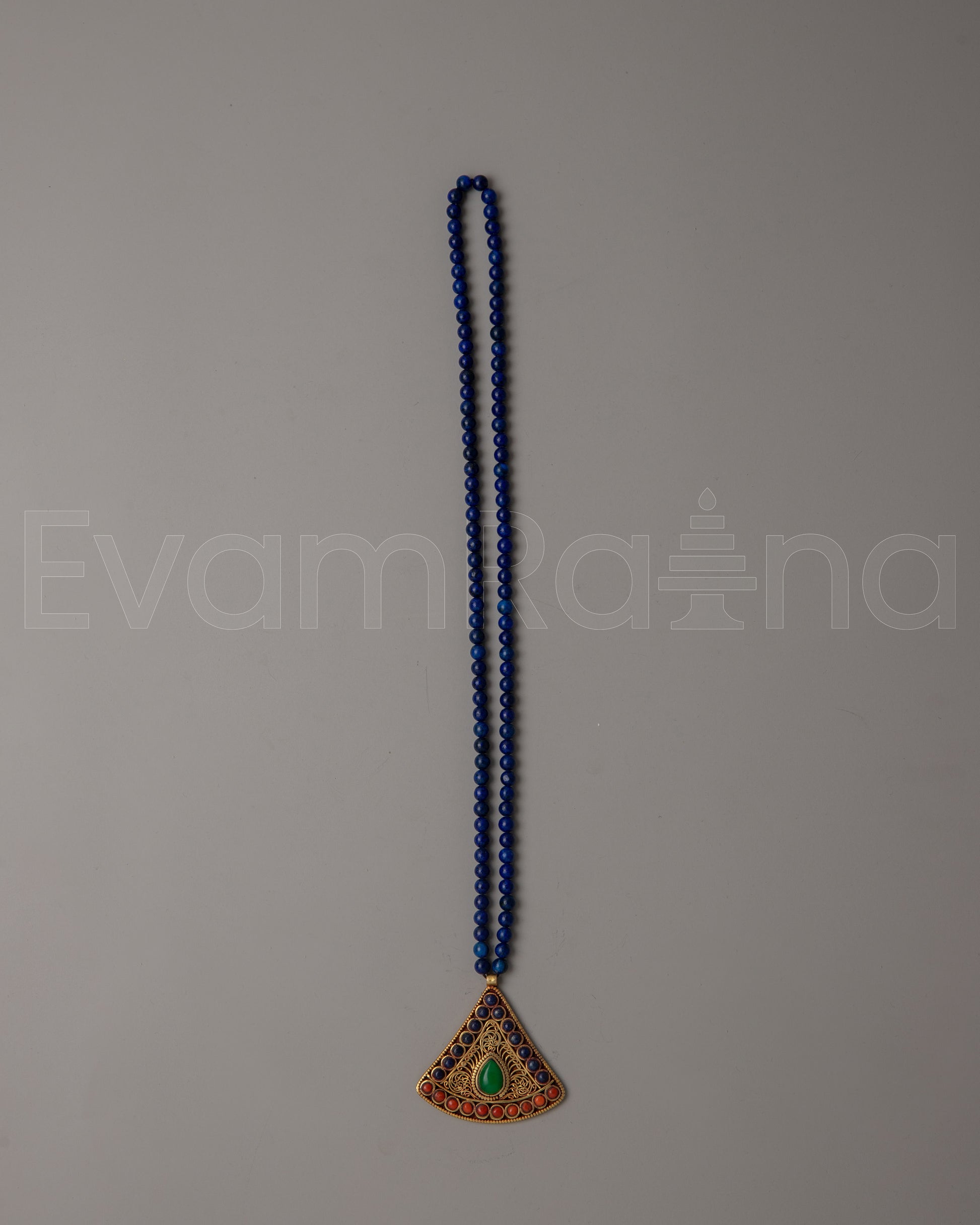 Lapis Lazuli Beaded Necklace