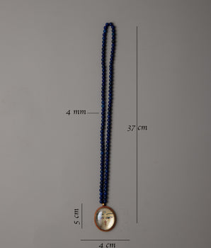 Lapis Lazuli Necklace Beads | Handmade Pendent Gifts