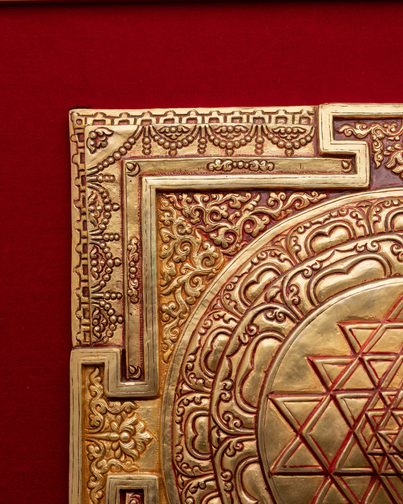 Shree Yantra Wall Hanging | Elevate Your Home Decor with Sacred Symbolism