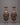 Tibetan Pair Silver Flower Vase