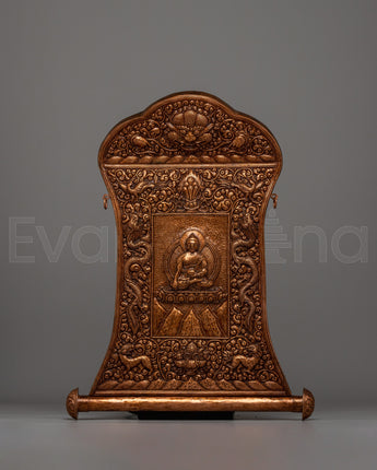 Shakyamuni Buddha Metal Thanka