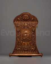Shakyamuni Buddha Metal Thanka