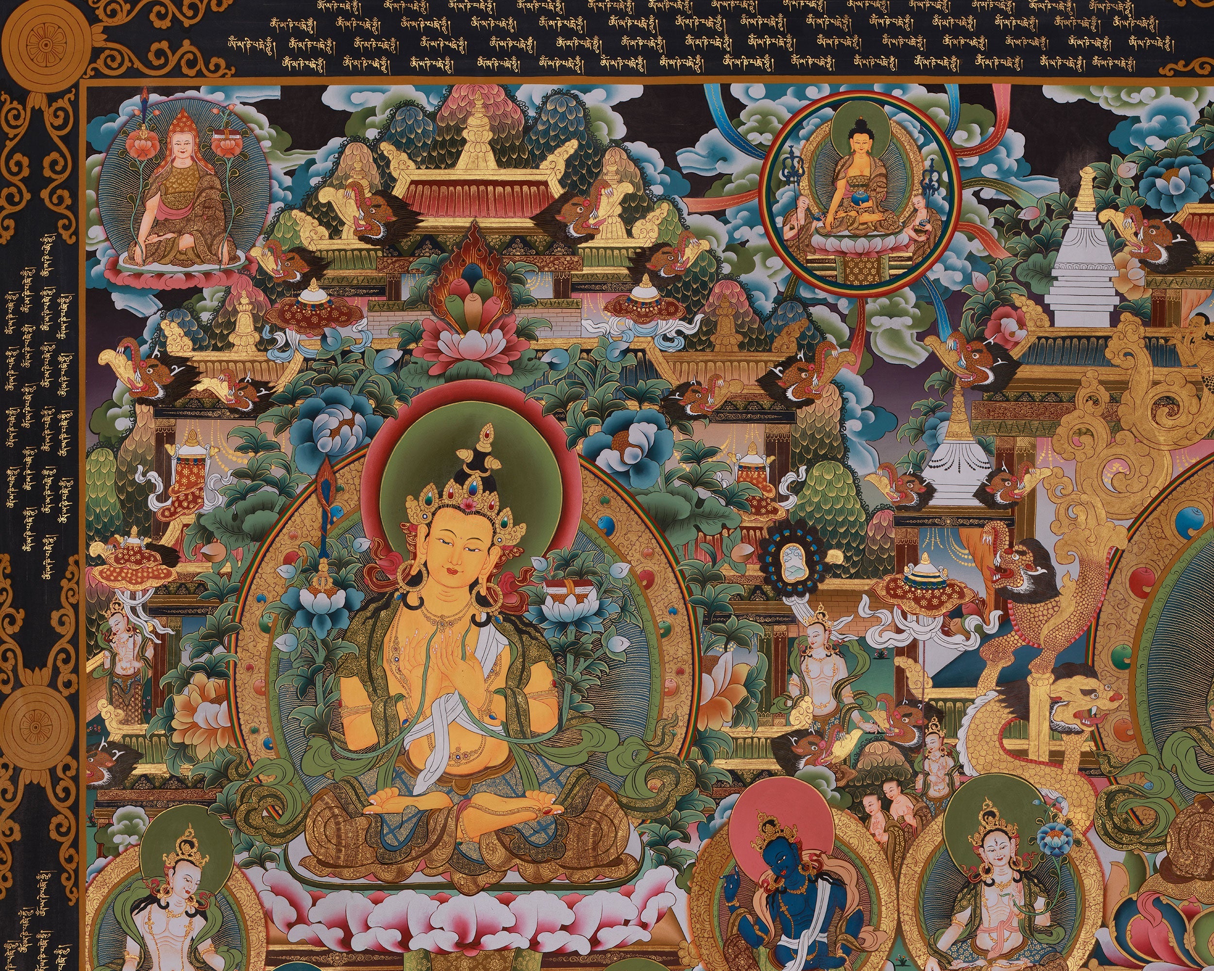 Purification Deity Vajrasattva Thangka | Dorje Sempa Artwork