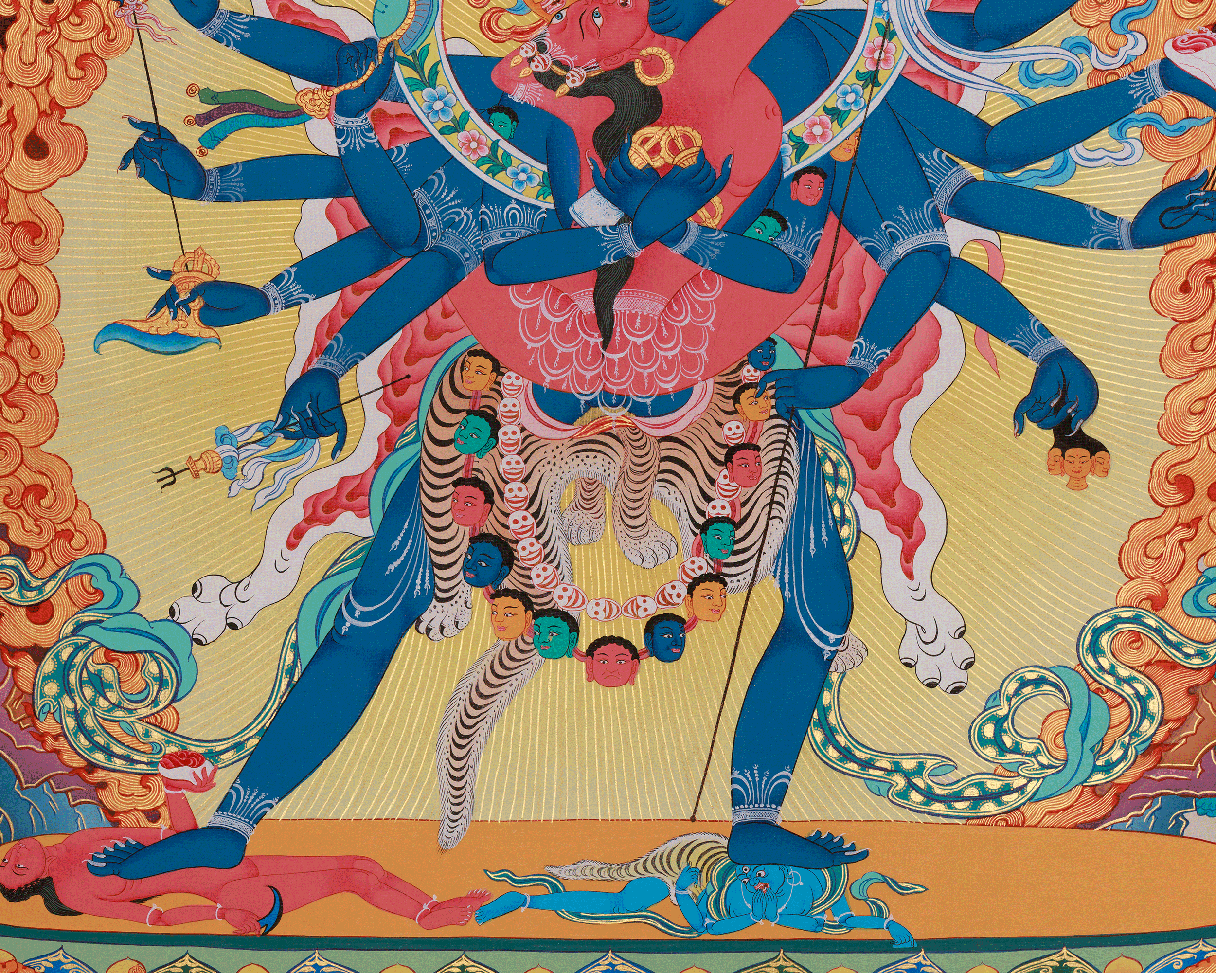 Chakrasamvara Buddhist Art | Tantric Wisdom and Transformation Deity