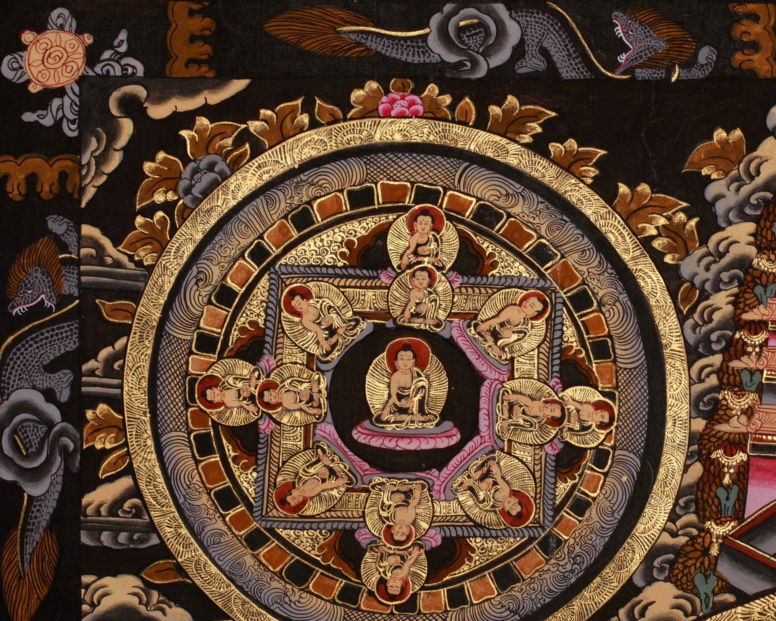 Sacred Chenrezig Mandala | Avalokiteshvara, the Bodhisattva of Compassion | Meditation Altar