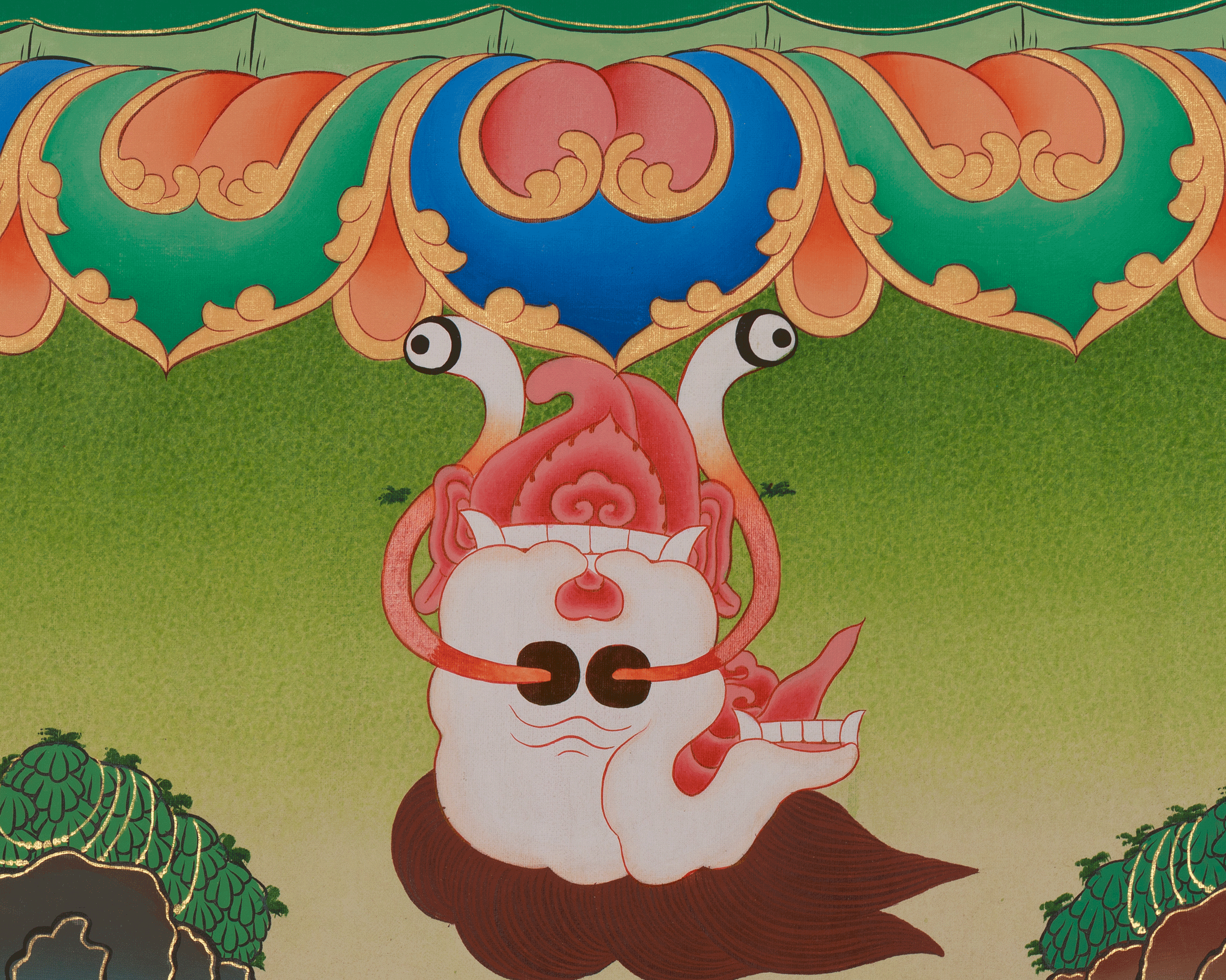 Vajrapani Spiritual Thangka | Revered as a Protector of the Buddha
