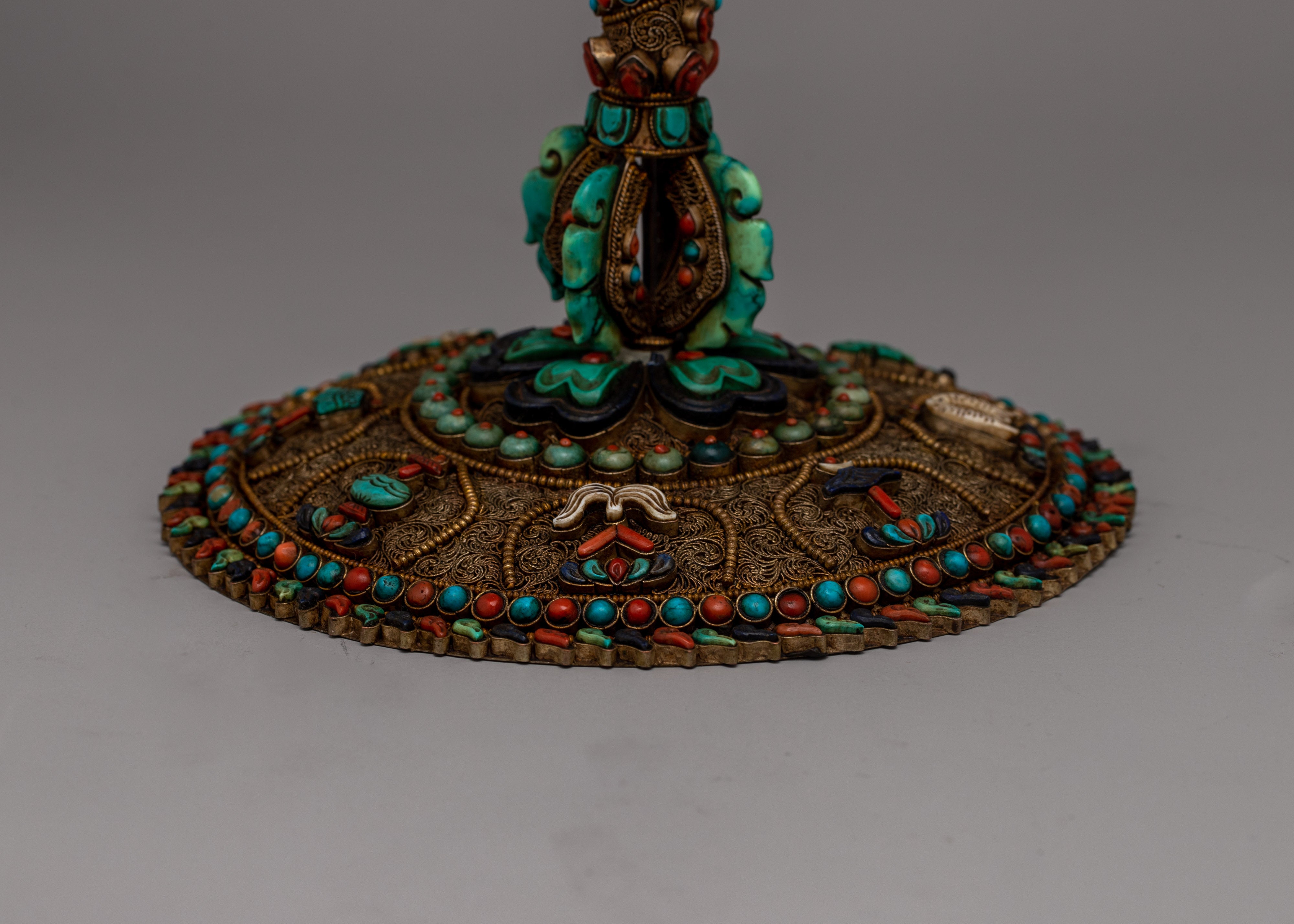 Tibetan Silver Axe | Protection Altar for Home Decor