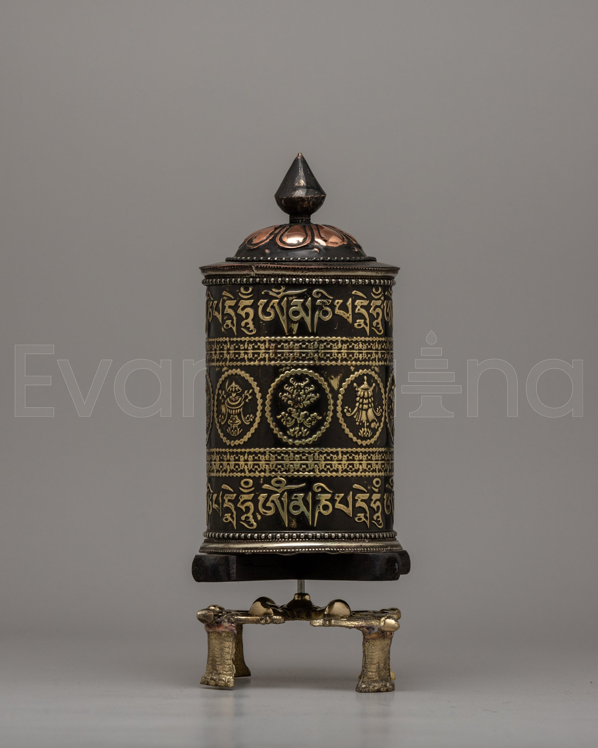 Auspicious Prayer Wheel