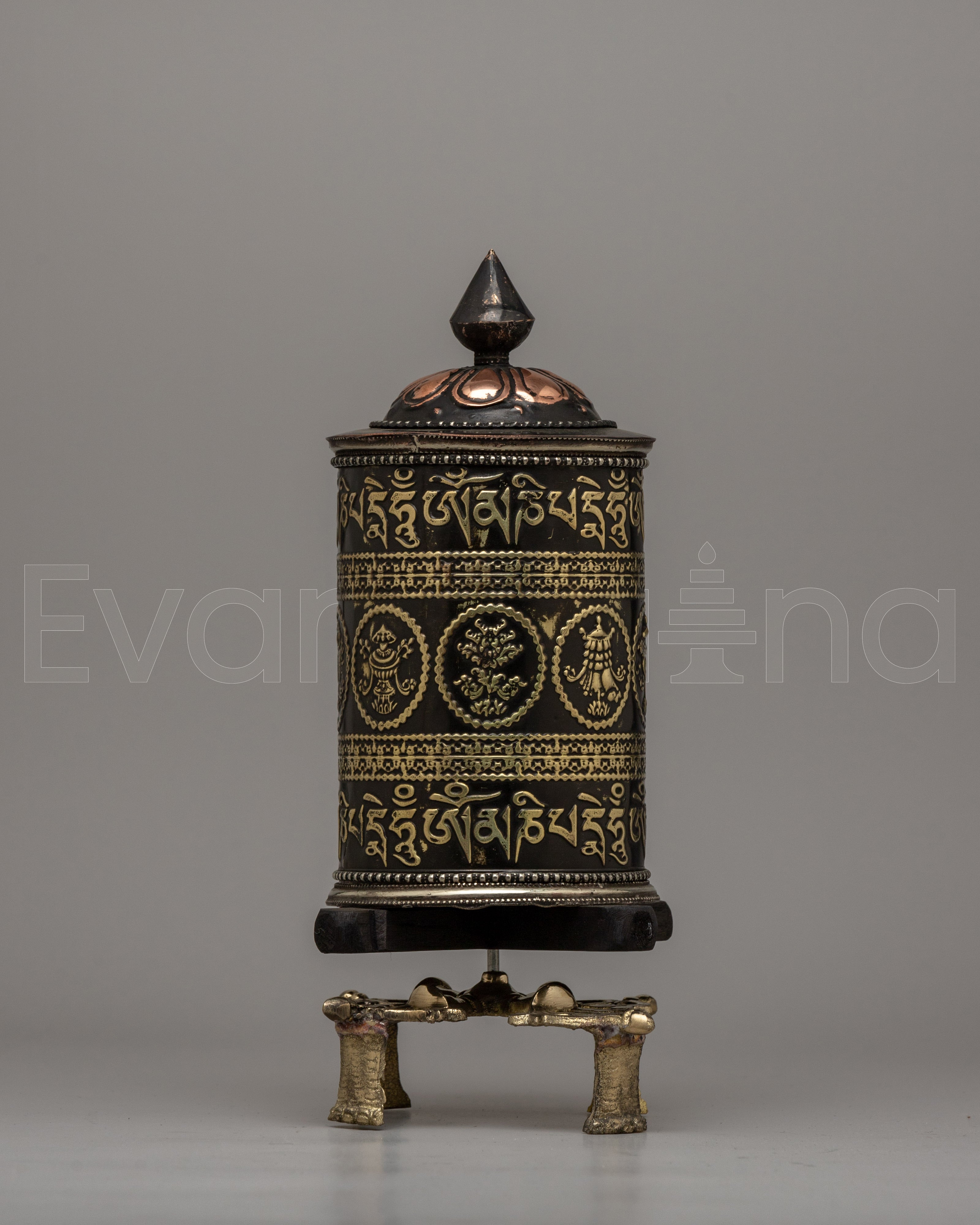 Auspicious Prayer Wheel