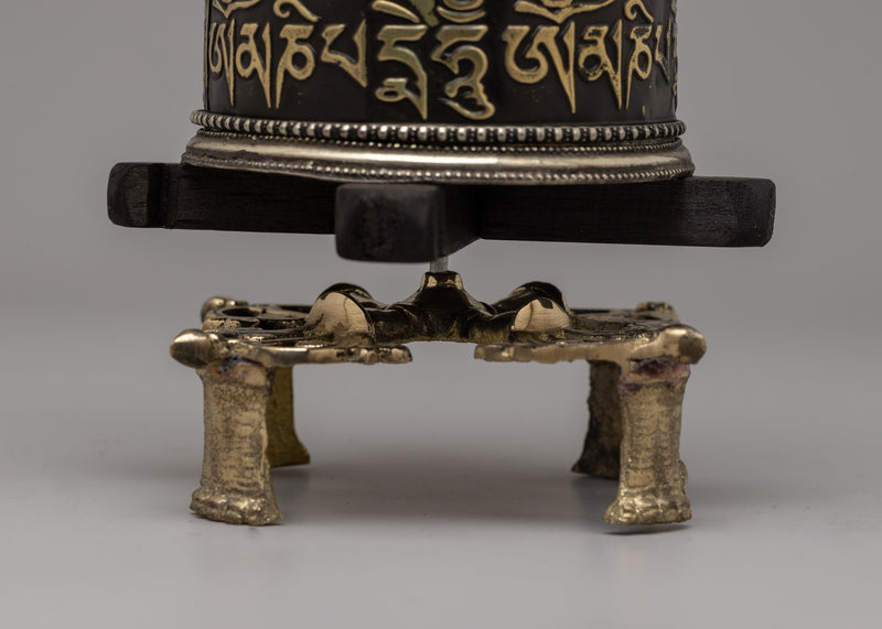 Auspicious Prayer Wheel | Divine Blessings and Spiritual Harmony Through Sacred Rituals