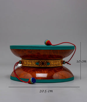 Tibetan Ritual Damaru | Sound Healing Tantric Instrument