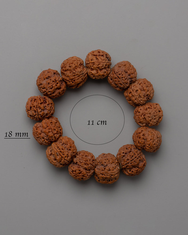 Rudraksha Bracelet | Natural Beads for Spiritual Grounding and Protection