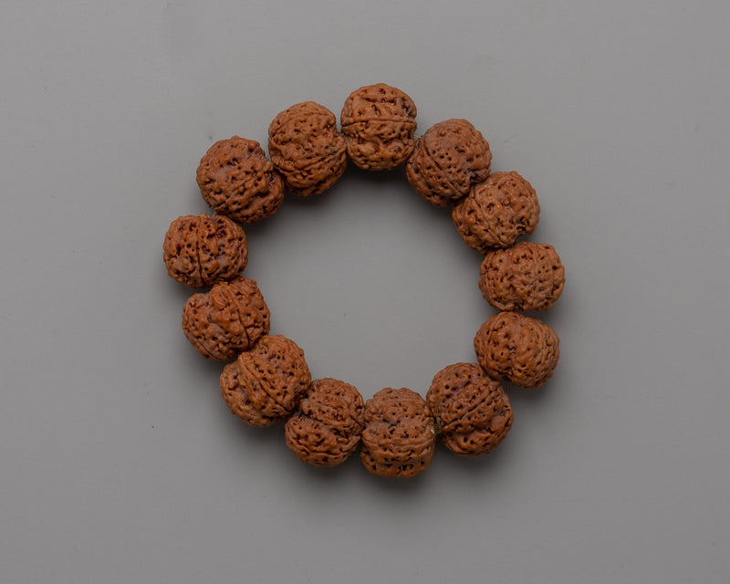 Rudraksha Bracelet | Natural Beads for Spiritual Grounding and Protection