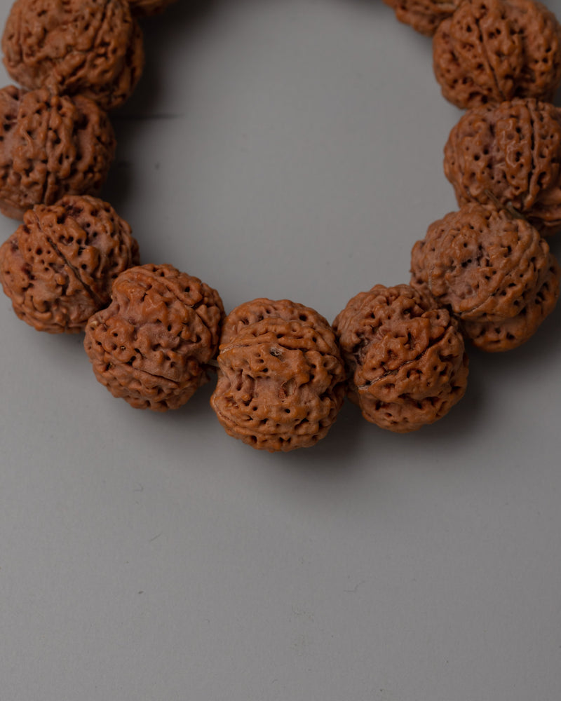 Rudraksha Bracelet | Natural Beads for Spiritual Grounding and Protection