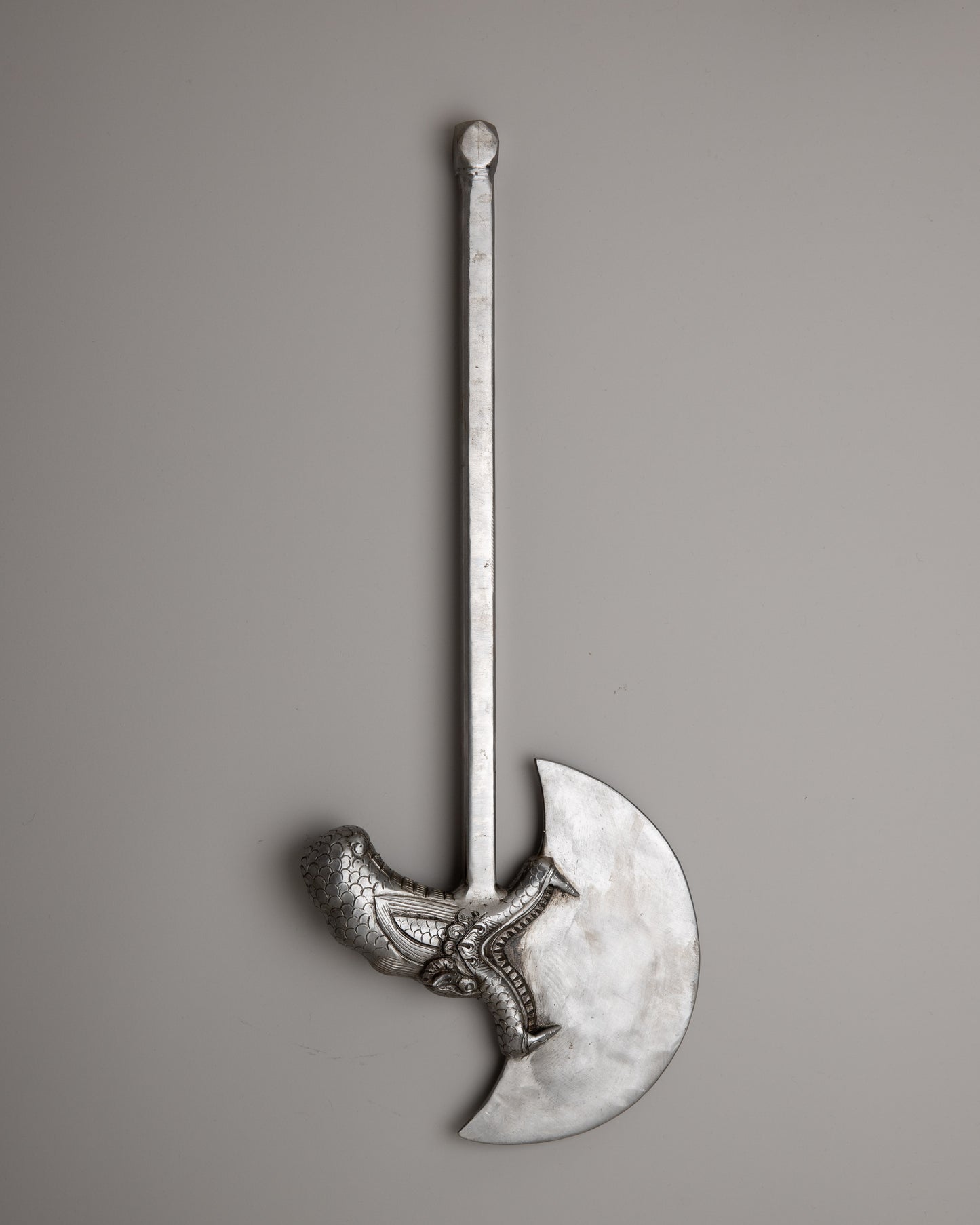 Buddhist Iron Axe | Ritual Khatvanga Axe