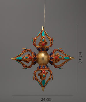 Double Sided Vajra | Symbol of Dualistic Harmony and Spiritual Power