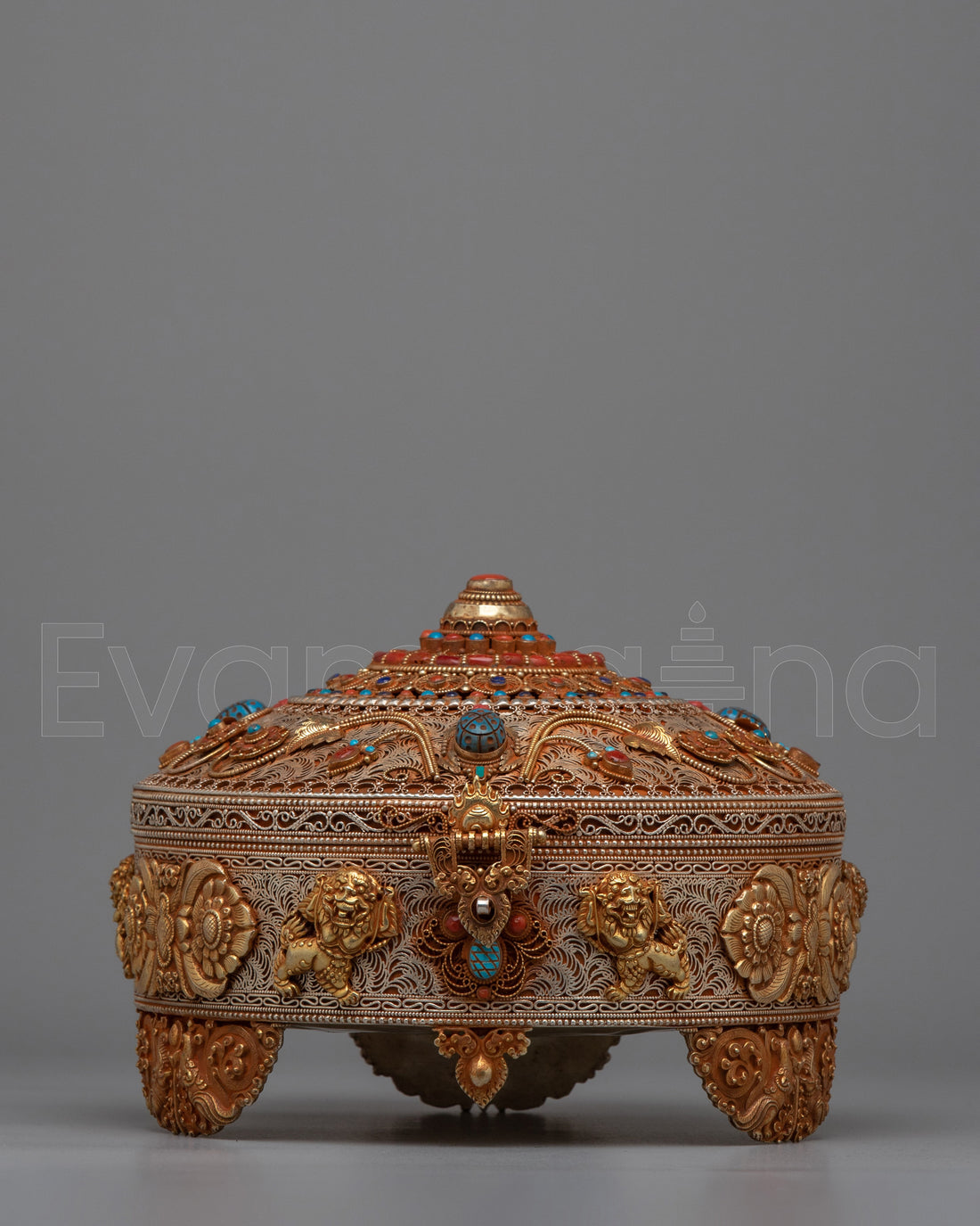 Copper Jewellery Box
