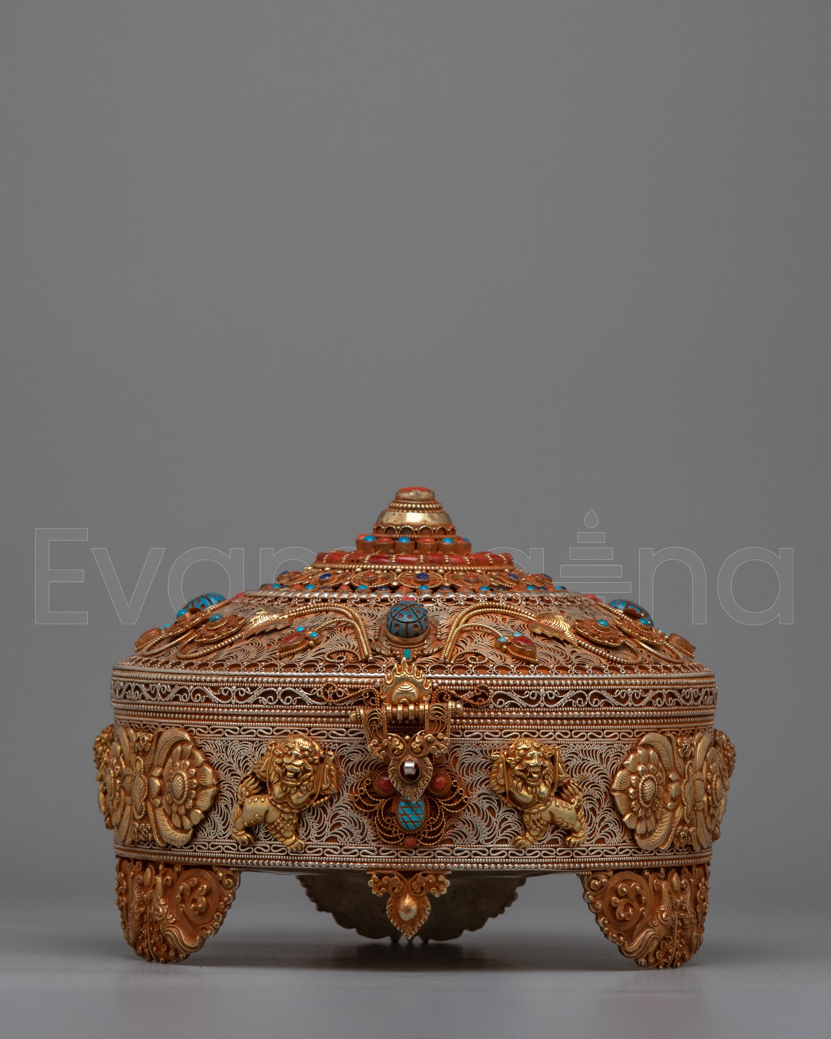 Copper Jewellery Box