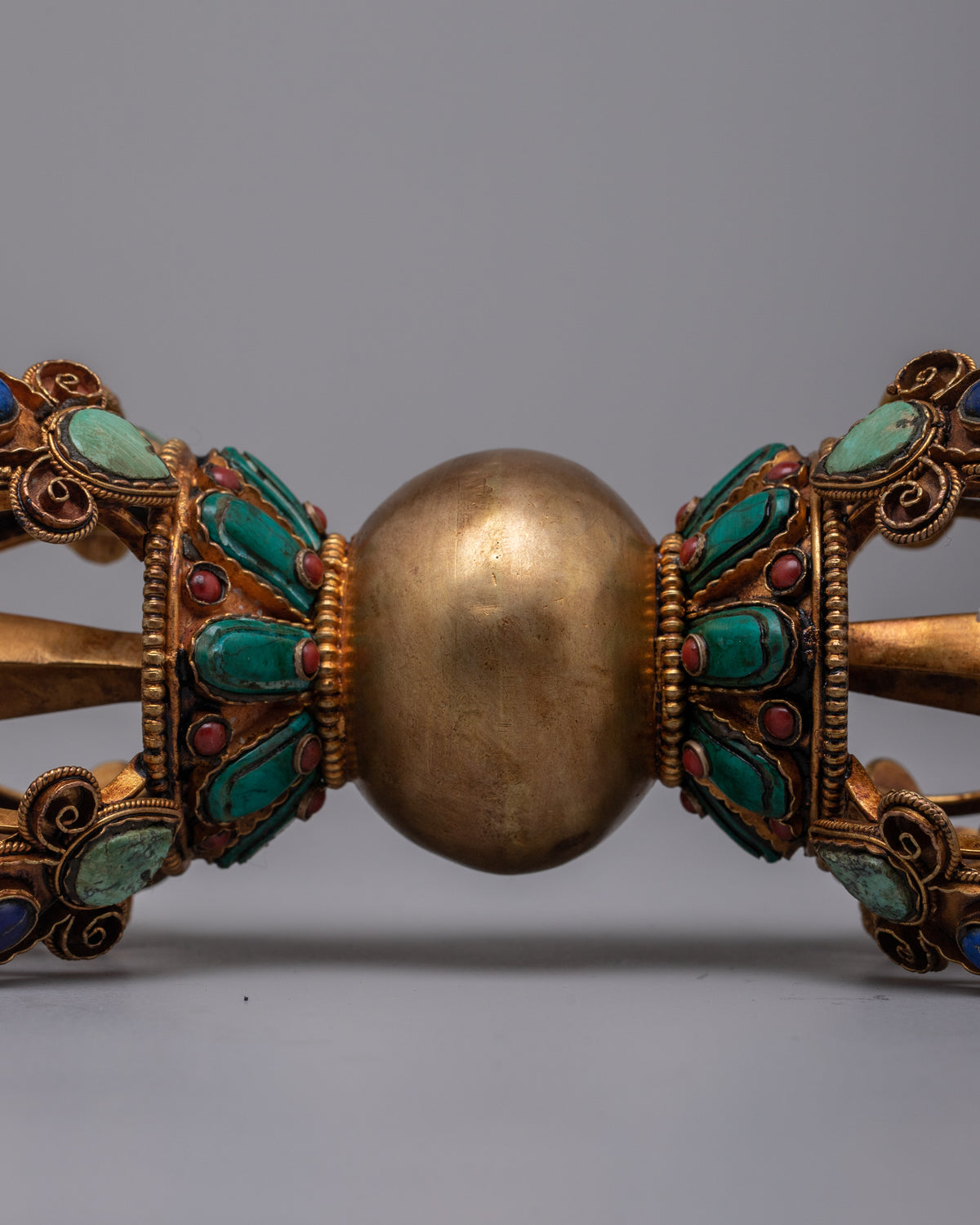 Copper Buddhist Vajra | Sacred Tool for Channeling Divine Energy and Blessings