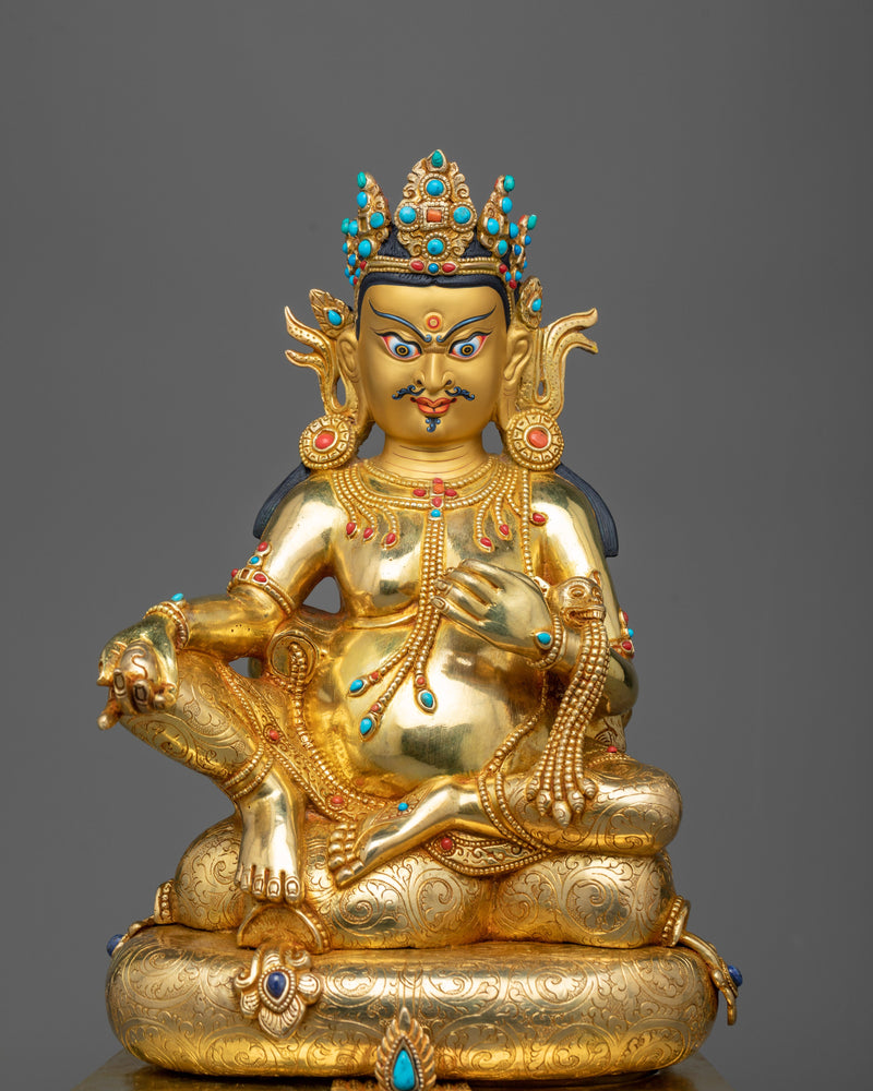 Dzambhala on Shrine Statue | Abundance and Prosperity