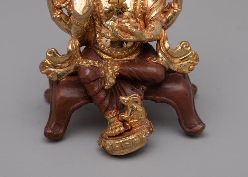 Ganesh Sitting Statue | Hindu Deity Sculpture for Worship