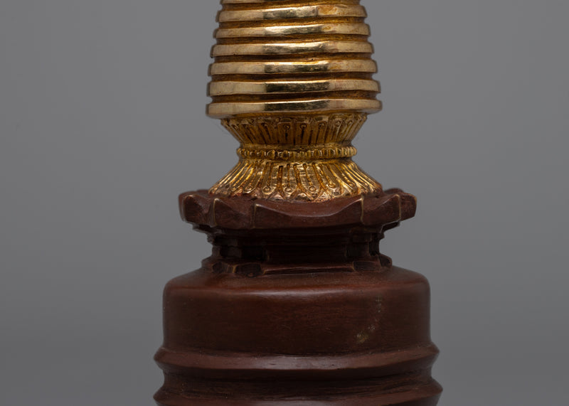 Traditional Stupa Statue | Perfect Buddhist Shrine for Enhancing Your Spiritual Practices