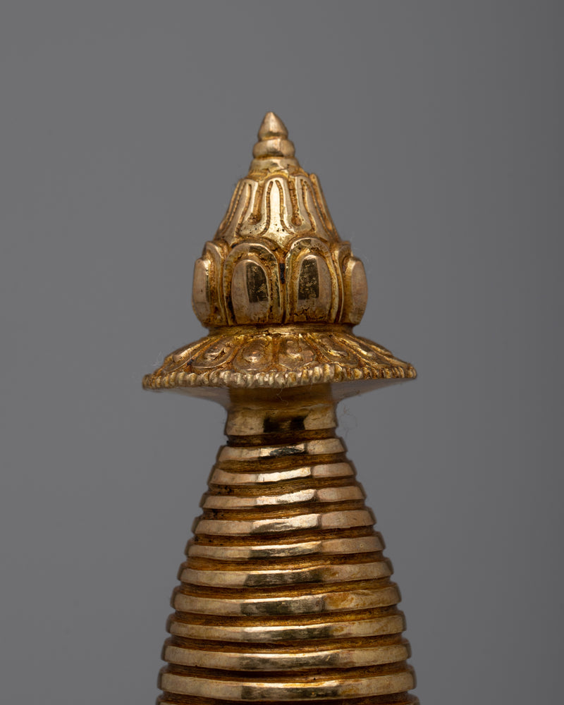 Traditional Stupa Statue | Perfect Buddhist Shrine for Enhancing Your Spiritual Practices