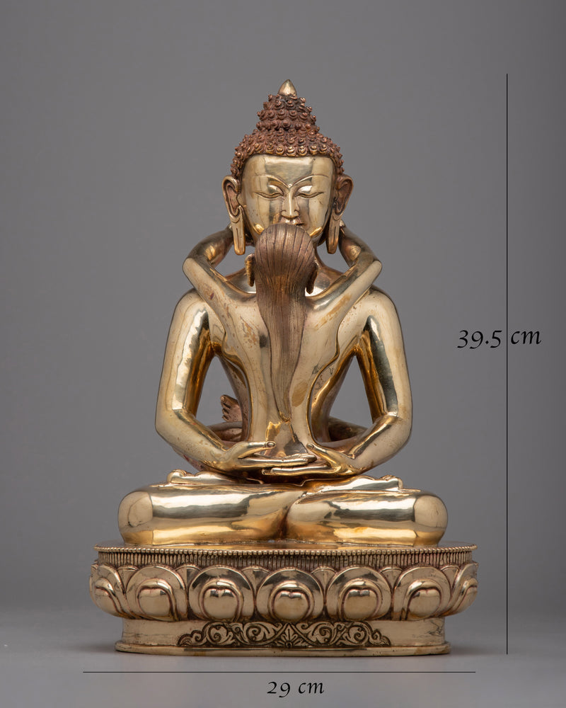 Samantabhadra Consort Statue | Buddhist Deity Couple for Spiritual and Decorative Use