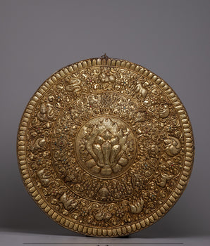 Norbu Mandala Hanging Wall Art | Elevate Your Space with Exquisite Craftsmanship and Symbolic Depth