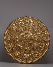 Brass Mantra Mandala