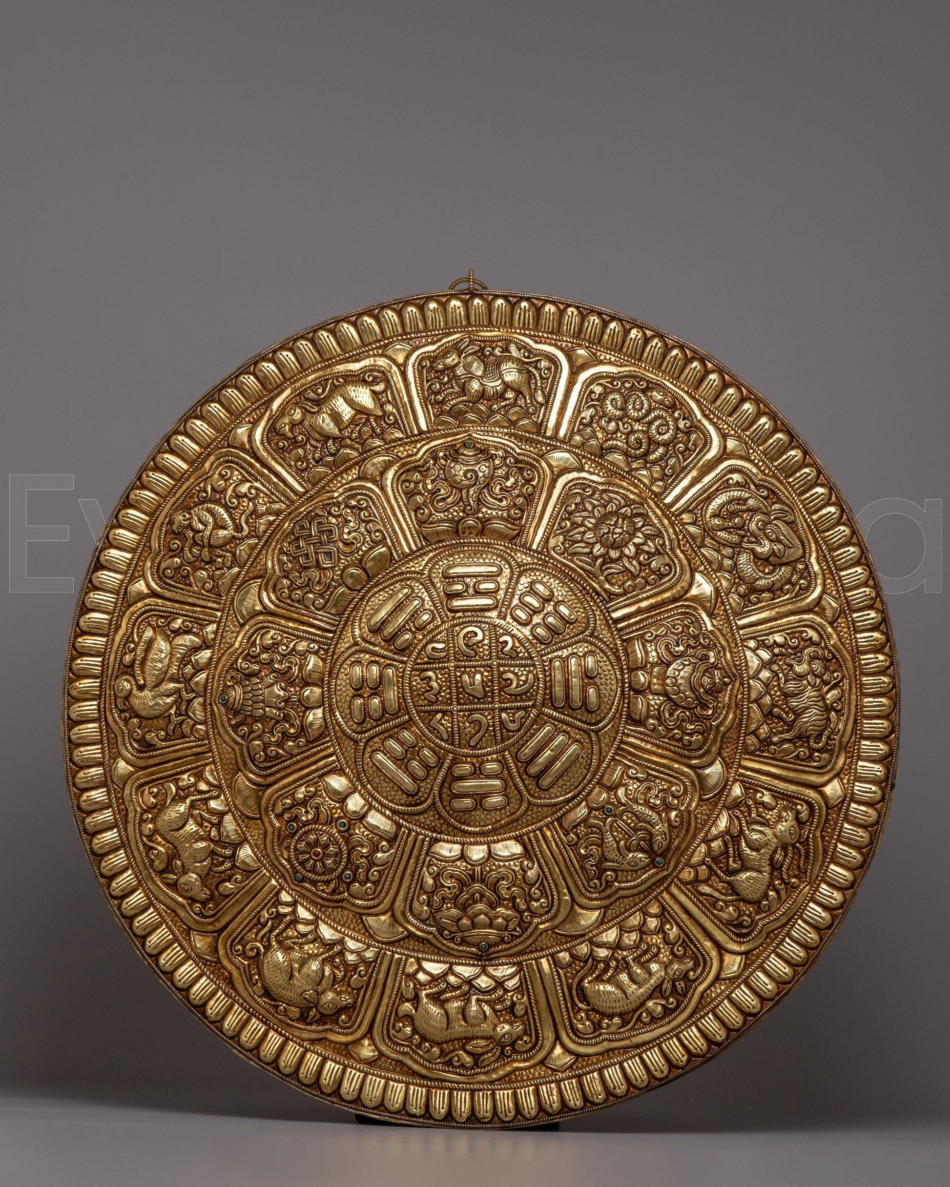 Brass Mantra Mandala