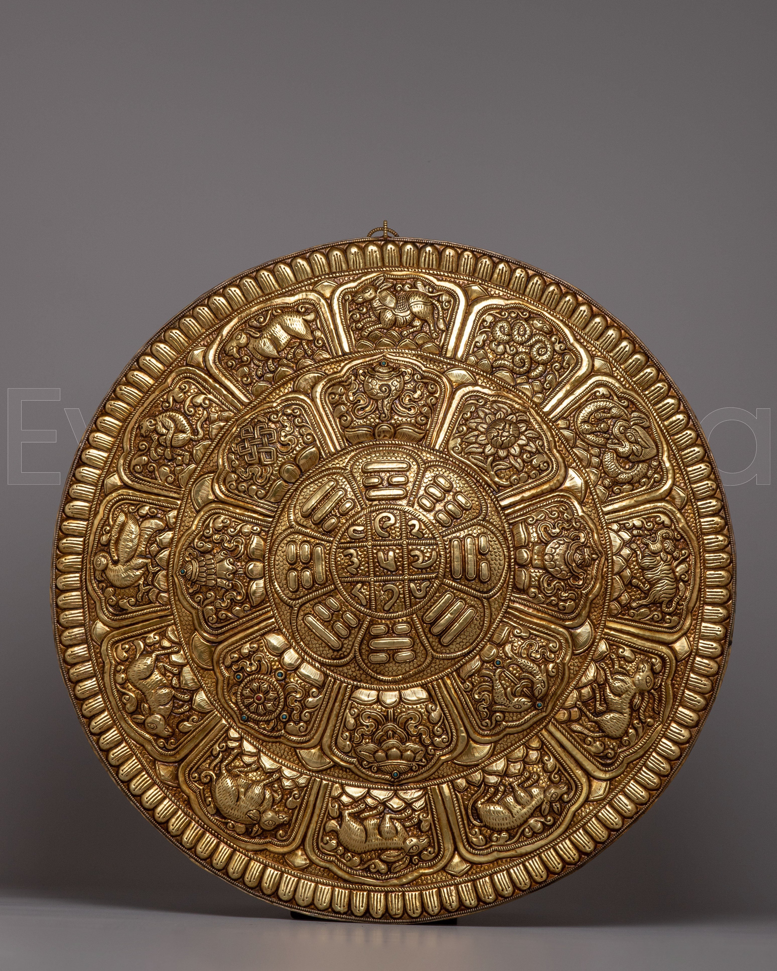 Brass Mantra Mandala