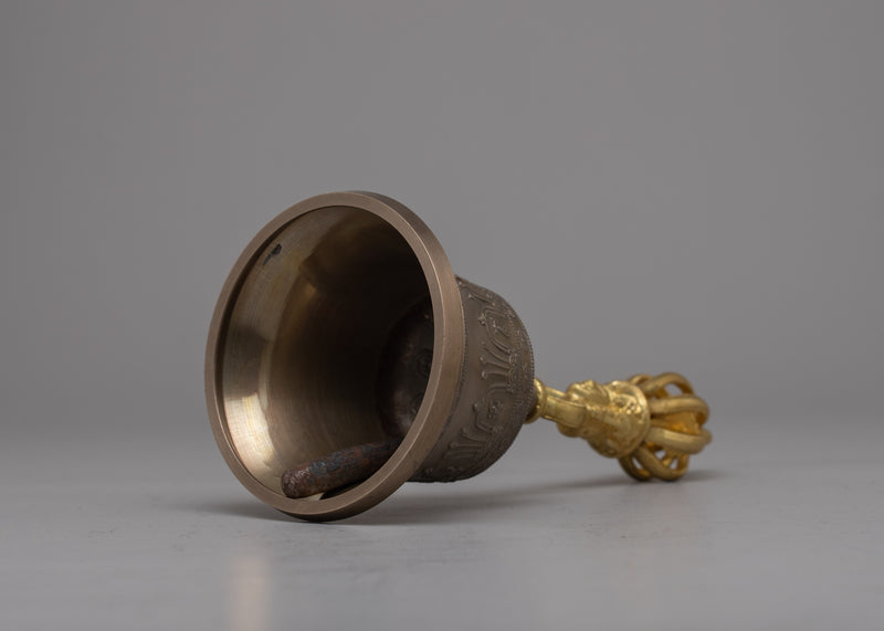 Vajra Handle Bell Set | Decorative Enhancements for Altar Spaces