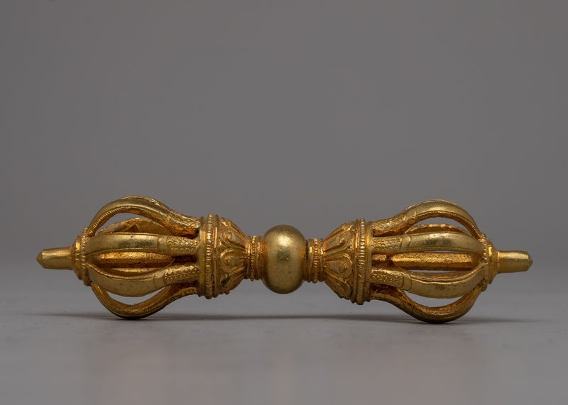 Vajra Handle Bell Set | Decorative Enhancements for Altar Spaces