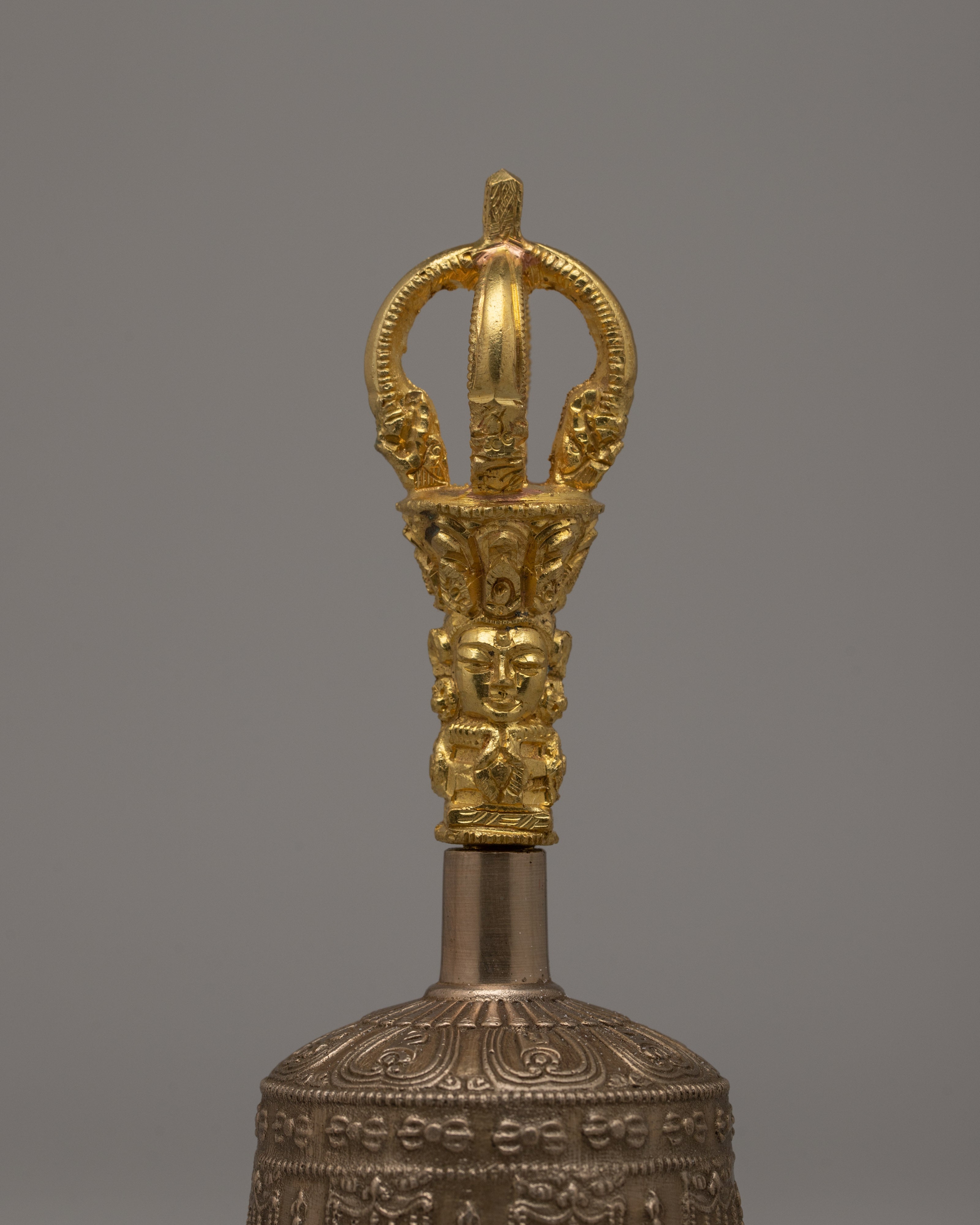 Tibetan Vajra Bell Set | Decorative Enhancements for Meditation Altars