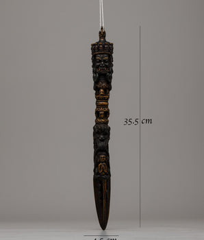 Resin Phurba Dagger | Buddhist Ritual Dagger for Meditation & Ceremonies