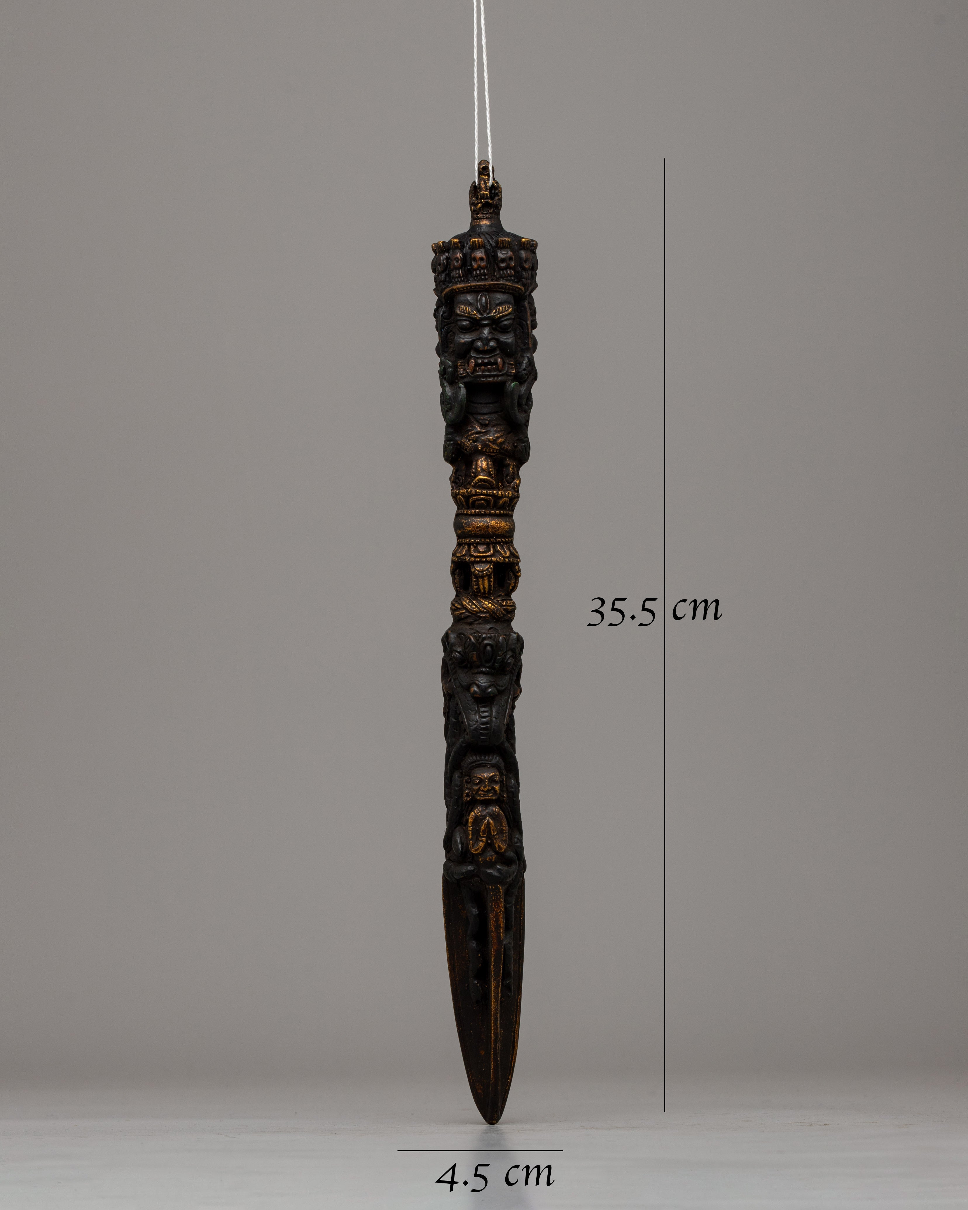 Resin Phurba Dagger | Buddhist Ritual Dagger for Meditation & Ceremonies