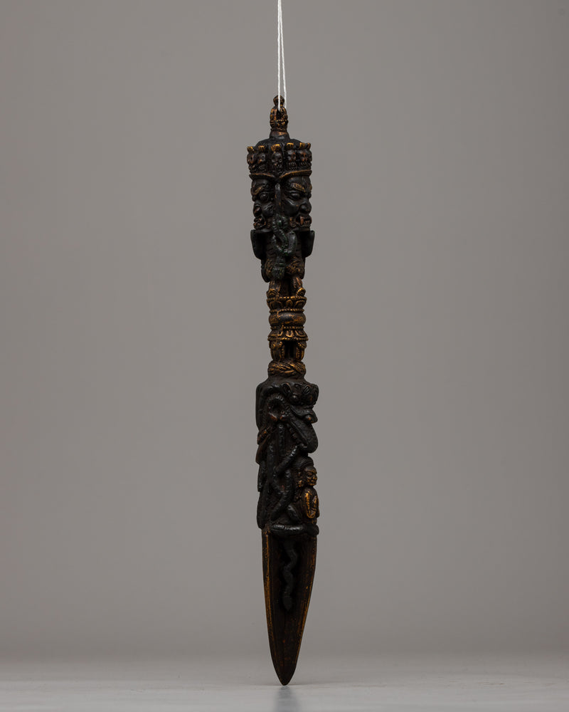 Resin Phurba Dagger | Buddhist Ritual Dagger for Meditation & Ceremonies