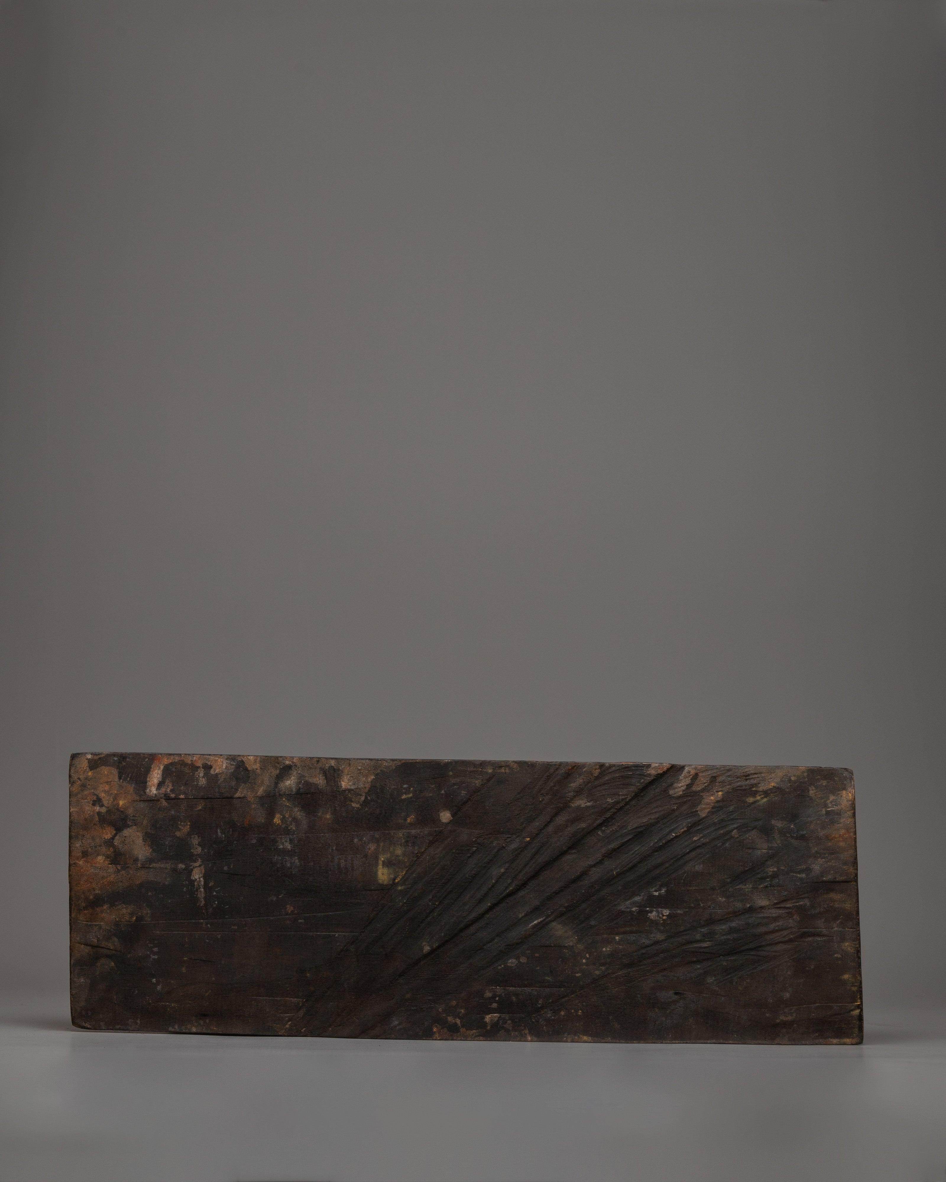 Buddhist Deity Wall Sculpture Panel | Wooden Wall Hanging for Decor