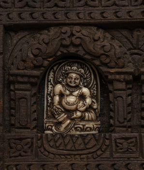 Wooden Tibetan Book Cover | Spiritual Art for Your Books & Journals