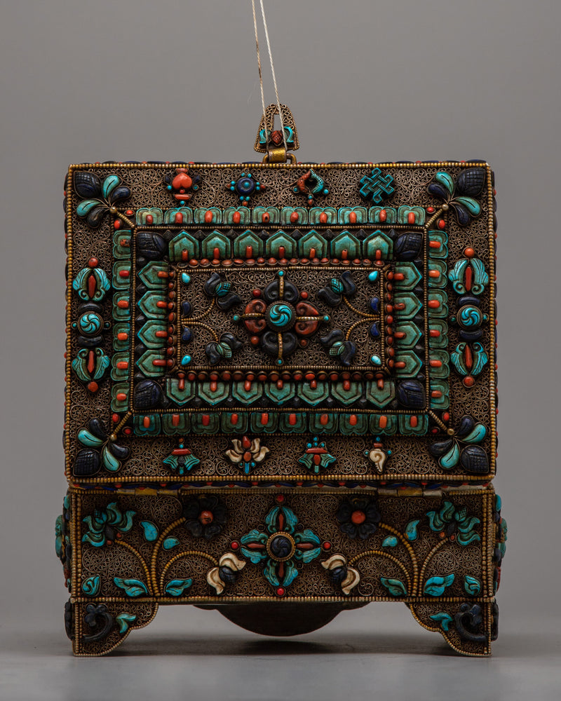 Decorative Treasure Box | Authentic Handcrafted Chest for Storing Jewelry