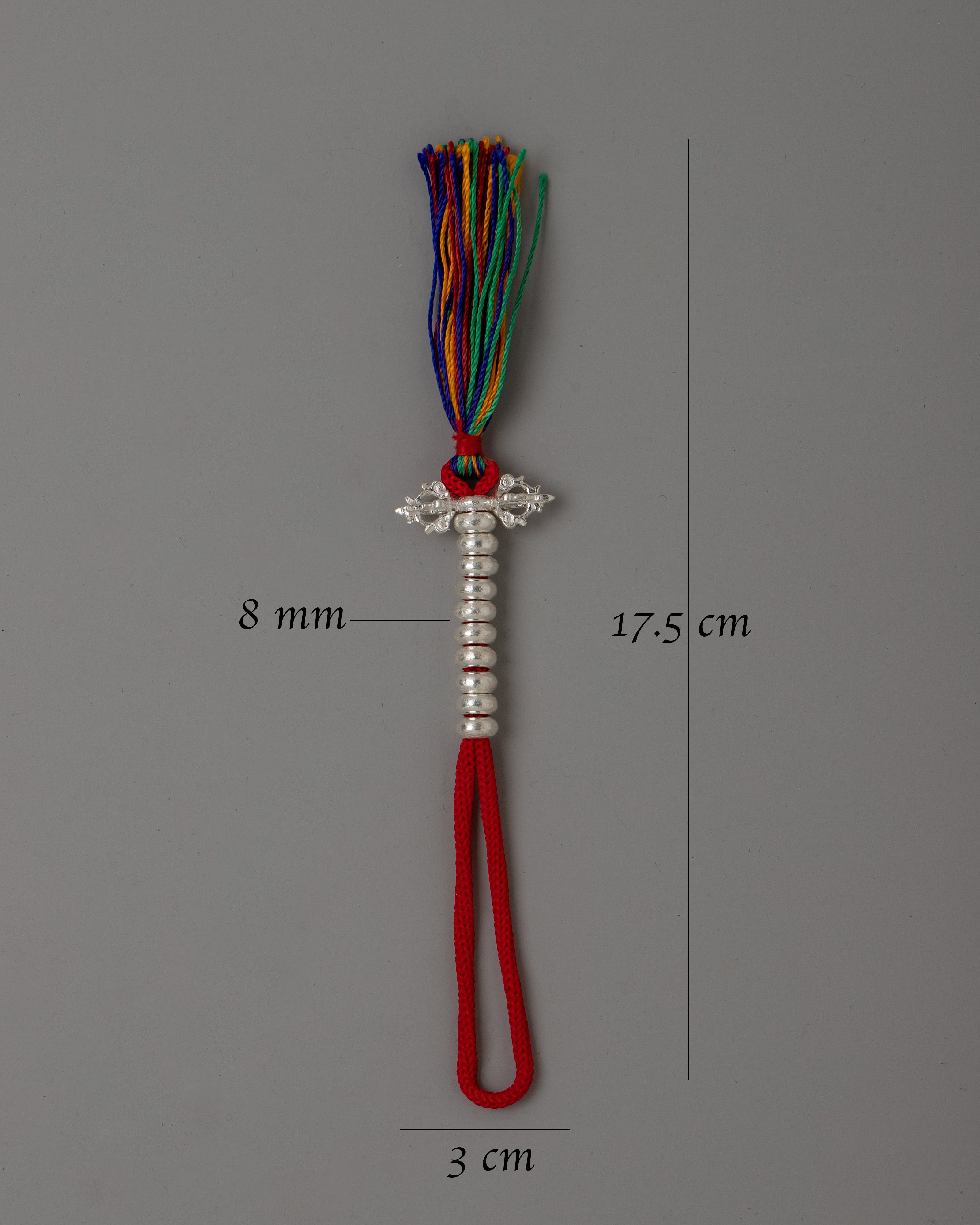 Pure Silver Mala Counter | Effortless Mantra Counting & Enhanced Focus