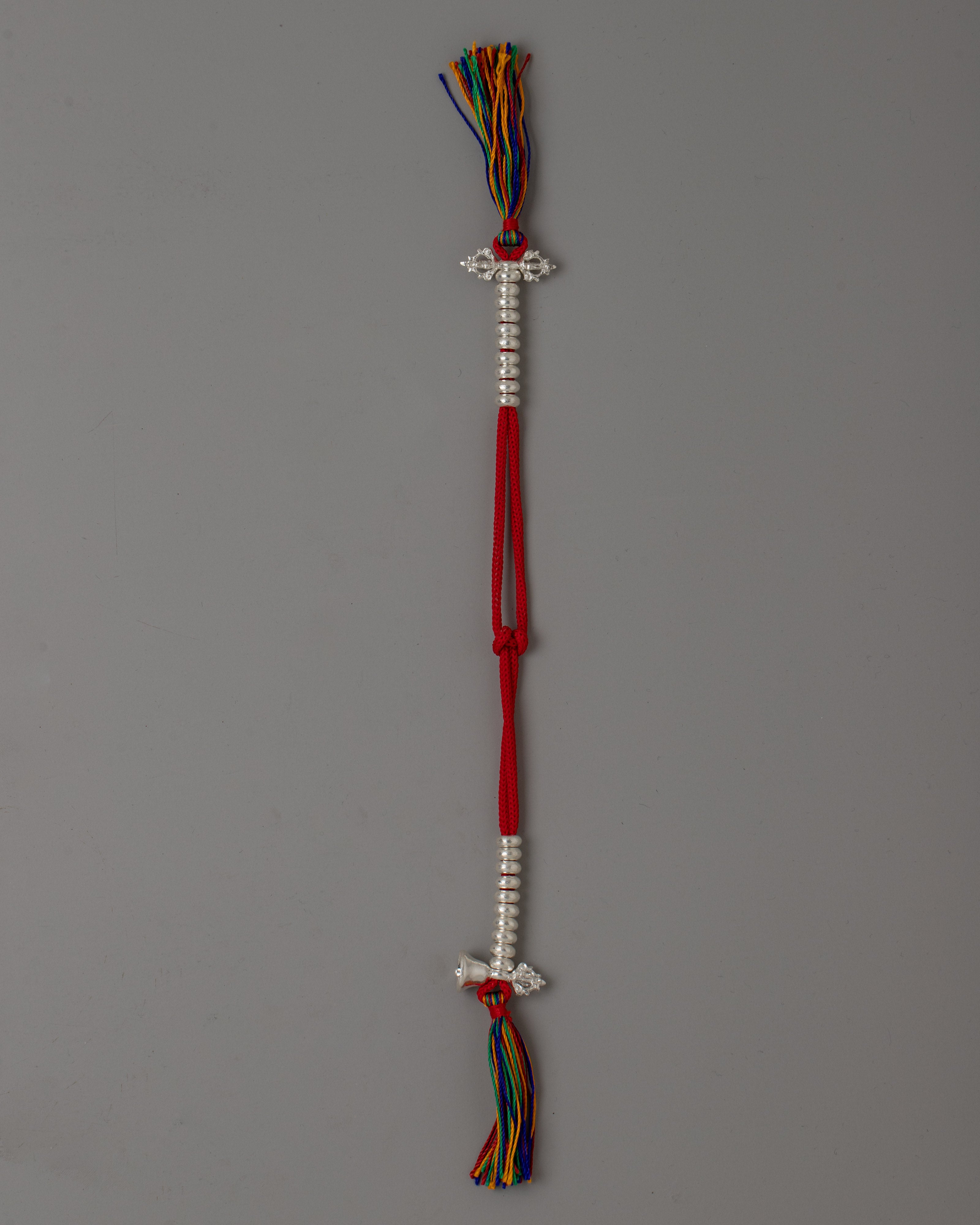 Pure Silver Mala Counter | Effortless Mantra Counting & Enhanced Focus