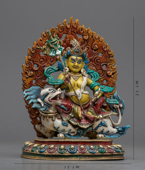 Namtoshe, Deity of Wealth and Prosperity Statue |  Handmade in Nepal, Himalayan Buddhist Art