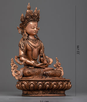 Longevity Amitayus Buddha Statue 